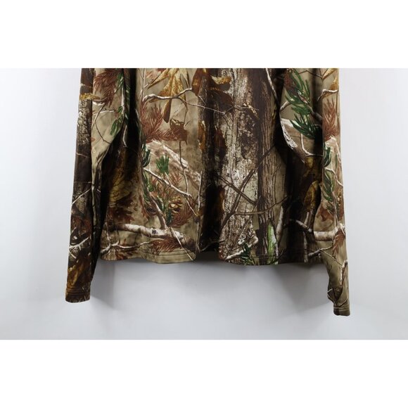 Vintage Scentlok Mens Size 2XL XXL Realtree Camouflage Hunting Full Zip Jacket - Picture 14 of 14